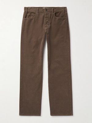 Billie Straight-Leg Cotton-Corduroy Trousers Billie Straight-Leg Cotton-Corduroy Trousers