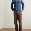 Billie Straight-Leg Cotton-Corduroy Trousers - OU Billie Straight-Leg Cotton-Corduroy Trousers - OU