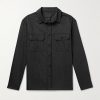 Evander Cotton and Linen-Blend Overshirt Evander Cotton and Linen-Blend Overshirt