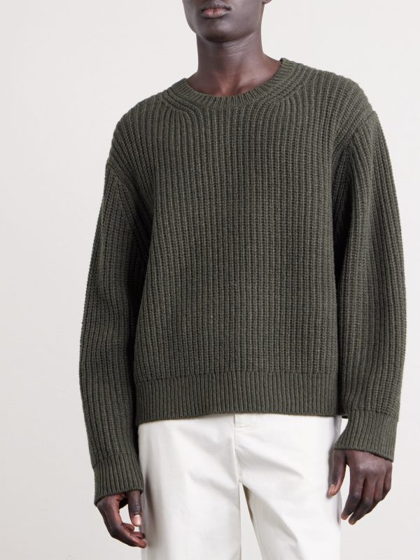 Tyler Ribbed Merino Wool Sweater - FR Tyler Ribbed Merino Wool Sweater - FR