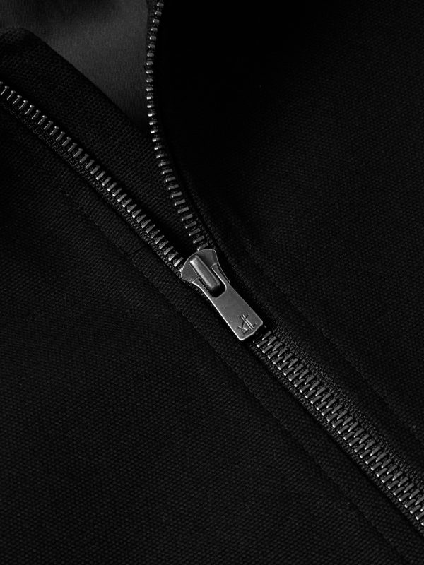 Donatello Leather-Trimmed Canvas Jacket - CU Donatello Leather-Trimmed Canvas Jacket - CU