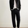 Donatello Leather-Trimmed Canvas Jacket - OU Donatello Leather-Trimmed Canvas Jacket - OU