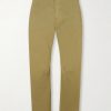 Carpenter Straight-Leg Cropped Cotton-Blend Twill Trousers