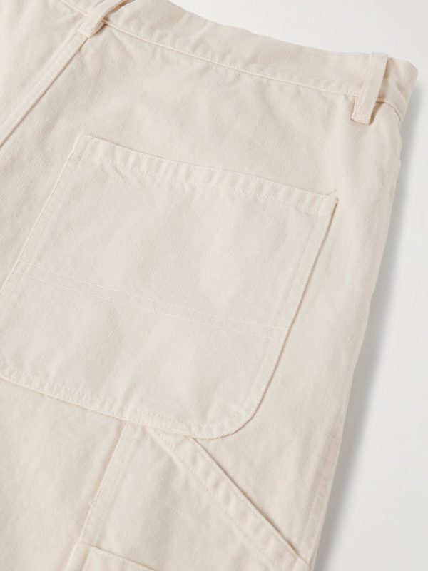 Emir Straight-Leg Cotton-Blend Twill Trousers - CU Emir Straight-Leg Cotton-Blend Twill Trousers - CU