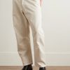 Emir Straight-Leg Cotton-Blend Twill Trousers - FR Emir Straight-Leg Cotton-Blend Twill Trousers - FR