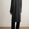 Eros Herringbone Coat - BK