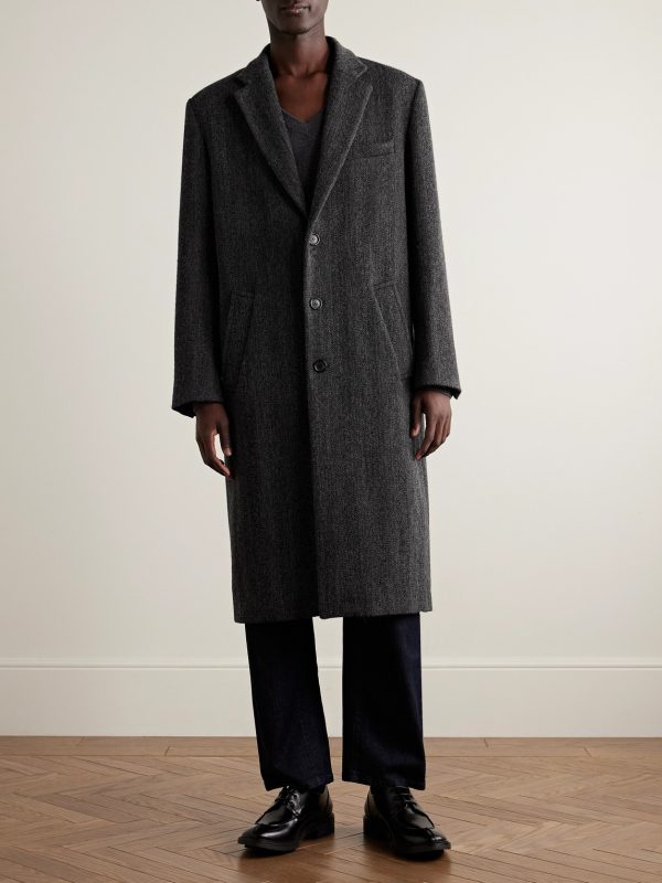 Eros Herringbone Coat - FR