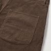 Carpenter Cropped Straight-Leg Cotton-Blend Corduroy Trousers - CU