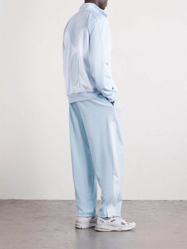 + Ikon Straight-Leg Colour-Block Recycled Jersey Sweatpants - BK