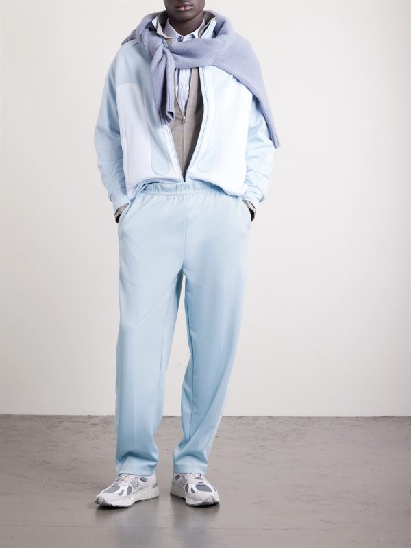 + Ikon Straight-Leg Colour-Block Recycled Jersey Sweatpants - OU