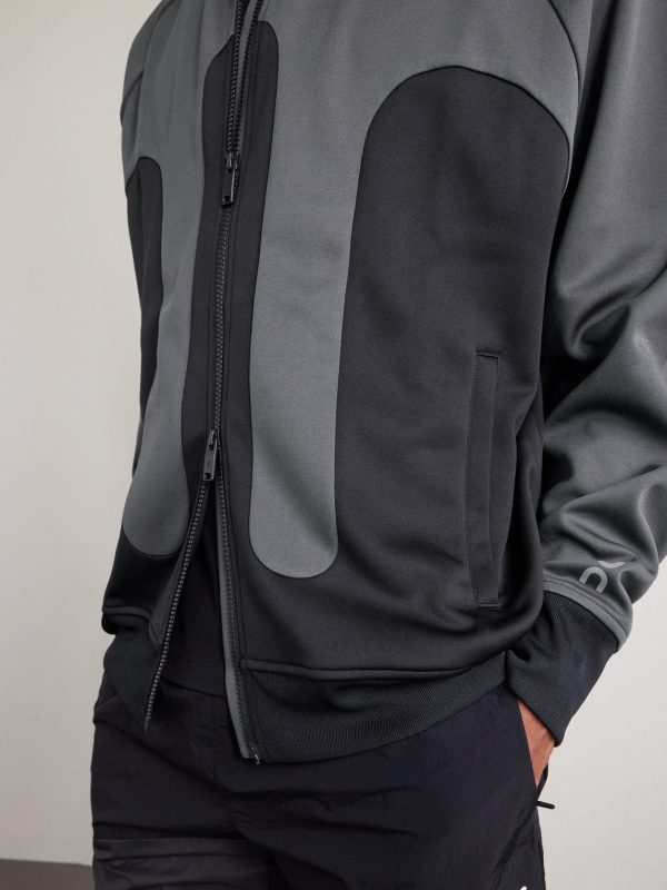 Ikon Colour-Block Recycled-Shell Track Jacket - CU