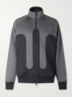 Ikon Colour-Block Recycled-Shell Track Jacket Ikon Colour-Block Recycled-Shell Track Jacket