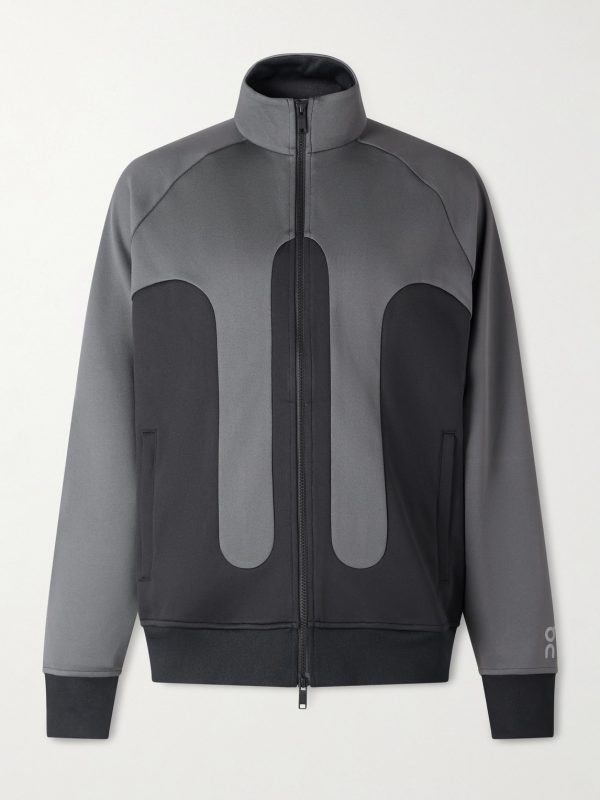 Ikon Colour-Block Recycled-Shell Track Jacket