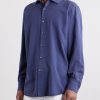 Garment-Dyed Mulberry Silk Shirt - FR Garment-Dyed Mulberry Silk Shirt - FR