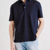 Knitted Cotton-Piqué Polo Shirt - FR Knitted Cotton-Piqué Polo Shirt - FR