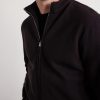 Honeycomb-Knit Cotton, Wool and Silk-Blend Zip-Up Sweater - CU Honeycomb-Knit Cotton, Wool and Silk-Blend Zip-Up Sweater - CU