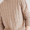 Cable-Knit Linen, Cashmere and Silk-Blend Sweater - CU Cable-Knit Linen, Cashmere and Silk-Blend Sweater - CU