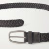 3.2cm Woven Nubuck Belt - E1 3.2cm Woven Nubuck Belt - E1