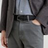 3.2cm Woven Nubuck Belt - OU 3.2cm Woven Nubuck Belt - OU