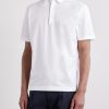 Knitted Cotton-Piqué Polo Shirt - FR