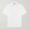 Knitted Cotton-Piqué Polo Shirt
