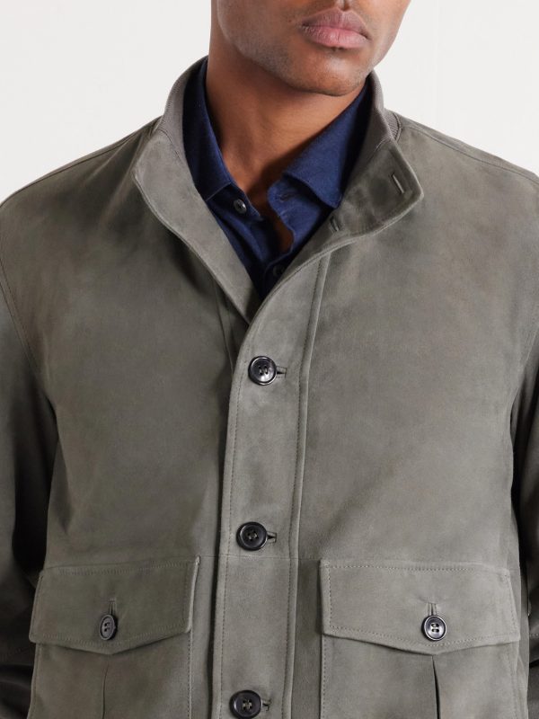 Ribbed Suede Jacket - CU Ribbed Suede Jacket - CU