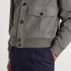 Ribbed Suede Jacket - E1 Ribbed Suede Jacket - E1
