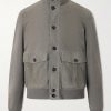 Ribbed Suede Jacket Ribbed Suede Jacket
