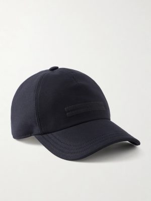 Embroidered Cotton-Twill Cap Embroidered Cotton-Twill Cap