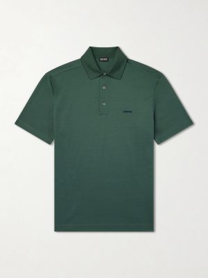 Cotton-Piqué Polo Shirt Cotton-Piqué Polo Shirt