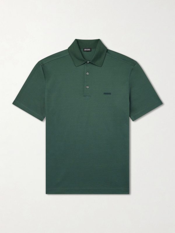 Cotton-Piqué Polo Shirt