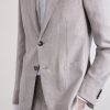 Wool, Linen and Silk-Blend Suit Jacket - CU Wool, Linen and Silk-Blend Suit Jacket - CU