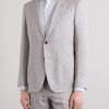 Wool, Linen and Silk-Blend Suit Jacket - FR Wool, Linen and Silk-Blend Suit Jacket - FR
