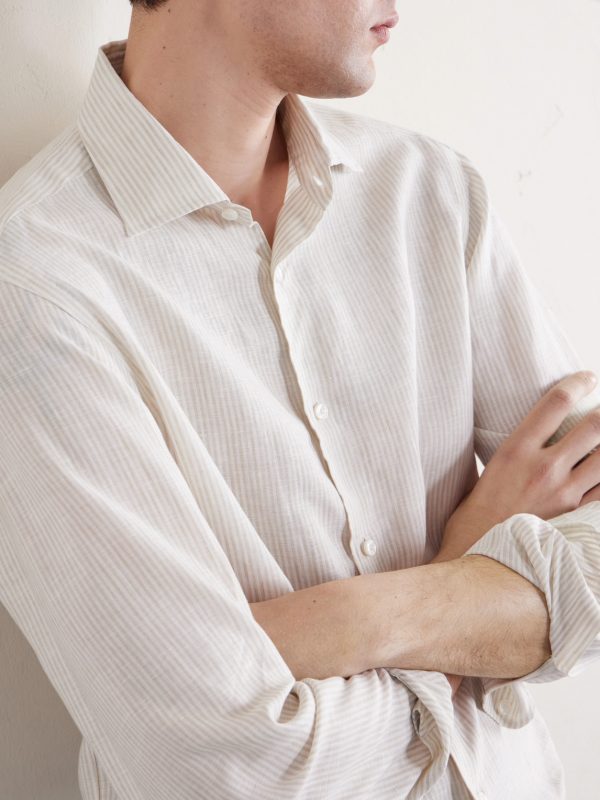 Striped Linen Shirt - CU