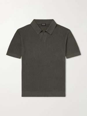 Slim-Fit Cotton-Piqué Polo Shirt Slim-Fit Cotton-Piqué Polo Shirt