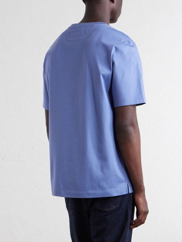 Cotton-Jersey T-Shirt - BK