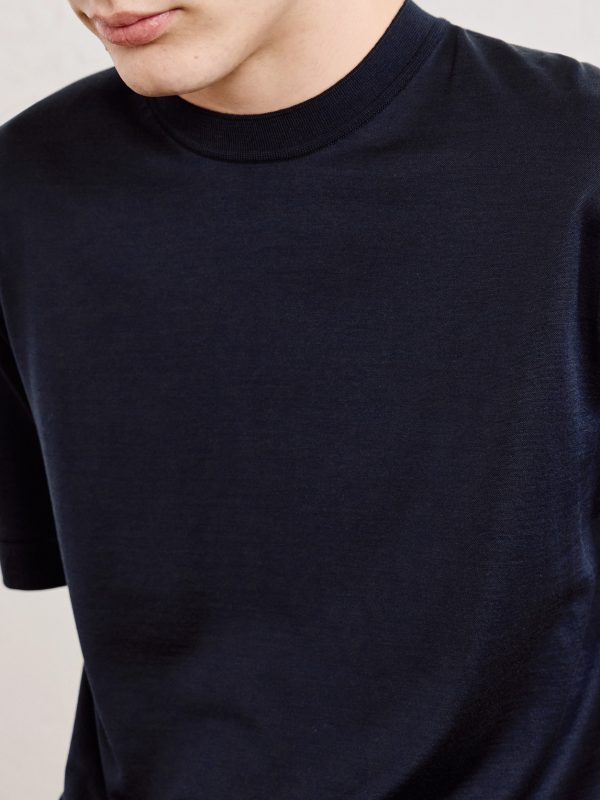 Cotton and Silk-Blend Jersey T-Shirt - CU Cotton and Silk-Blend Jersey T-Shirt - CU