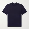 Cotton and Silk-Blend Jersey T-Shirt Cotton and Silk-Blend Jersey T-Shirt