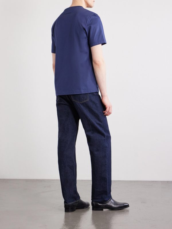 Cotton-Jersey T-Shirt - BK