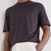 Cotton and Silk-Blend T-Shirt - CU Cotton and Silk-Blend T-Shirt - CU