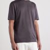 Cotton and Silk-Blend T-Shirt - FR Cotton and Silk-Blend T-Shirt - FR