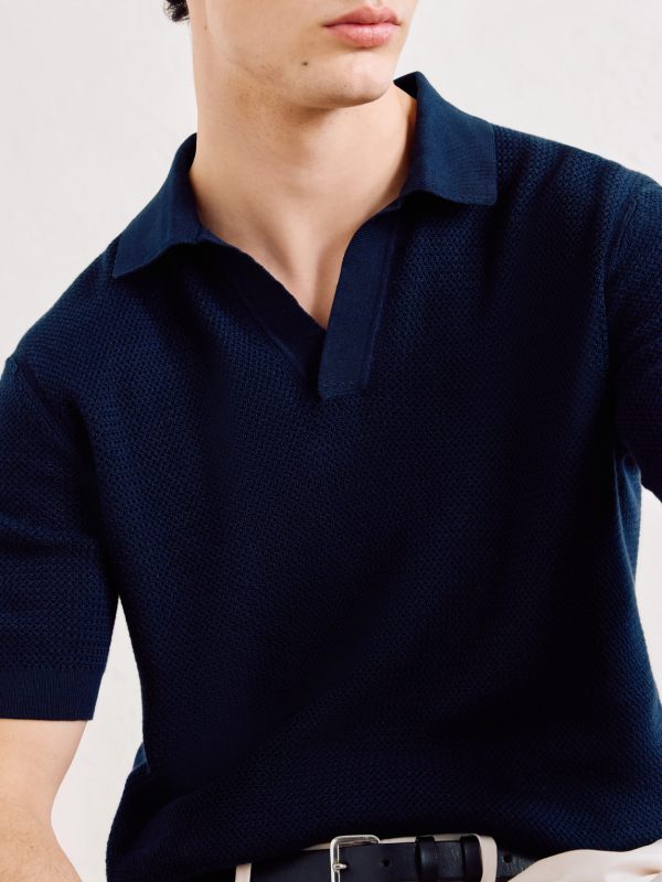 Slim-Fit Cotton-Piqué Polo Shirt - CU Slim-Fit Cotton-Piqué Polo Shirt - CU