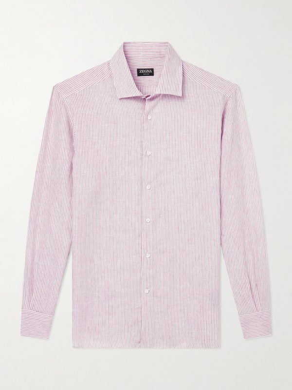Striped Linen Shirt Striped Linen Shirt