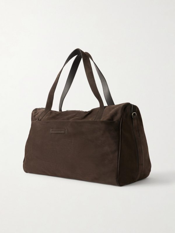 SECONDSKIN Suede Weekend Bag - BK SECONDSKIN Suede Weekend Bag - BK