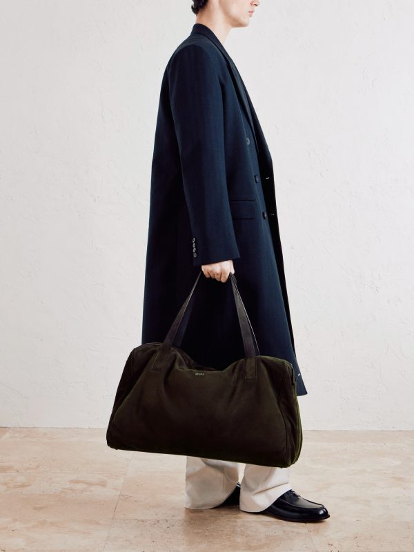 SECONDSKIN Suede Weekend Bag - OU SECONDSKIN Suede Weekend Bag - OU