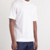 Cotton and Silk-Blend Jersey T-Shirt - FR Cotton and Silk-Blend Jersey T-Shirt - FR