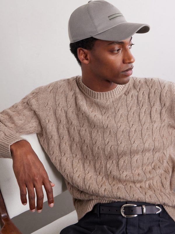 Embroidered Cotton-Twill Cap - FR