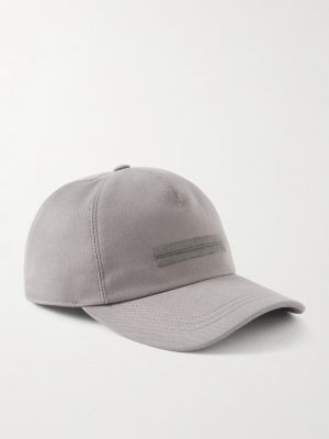 Embroidered Cotton-Twill Cap Embroidered Cotton-Twill Cap