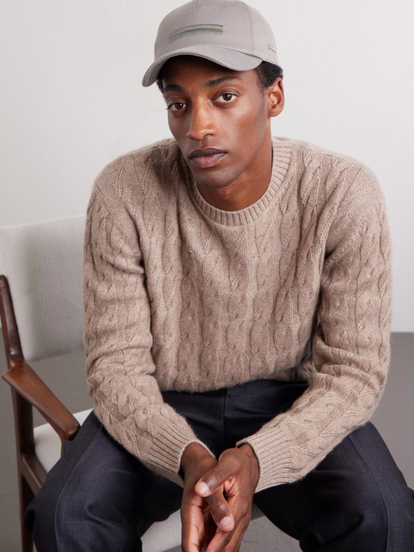 Embroidered Cotton-Twill Cap - OU