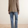 Houndstooth Linen, Silk and Wool-Blend Blazer - BK Houndstooth Linen, Silk and Wool-Blend Blazer - BK
